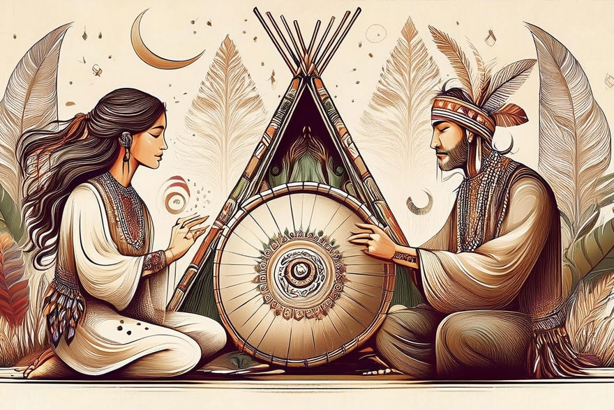 Soins énergétiques aux tambours