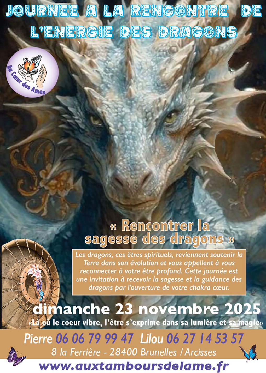 Flyer Rencontrer la sagesse des dragons